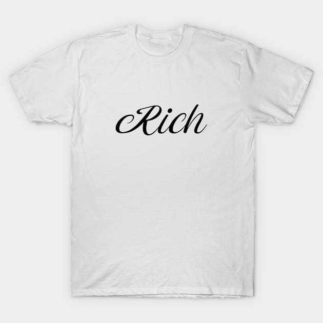 Name Rich T-Shirt by gulden